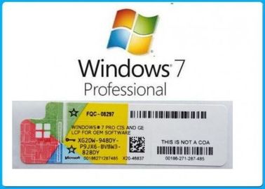 Volledige Versie Microsoft Windows 7 Zeer belangrijke Sticker Gemakkelijke Gebruikende Activering online