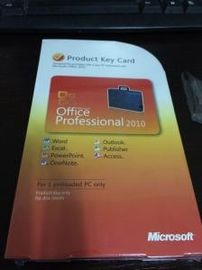 Microsoft Office-activeert de Professional 2010 Volledige Kleinhandelsversie online voor PC