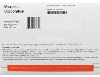 Doorblader snel Professionele OEM van MS-Windows 8.1 Originele Multitaal
