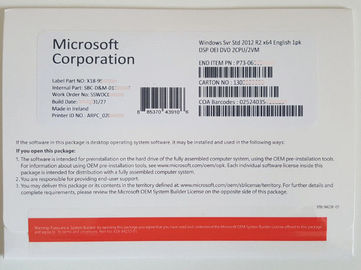 Engelse Windows Server 2012r2 Norm, Vensters 2012 R2-Oem Sleutel met Levenwaarborg