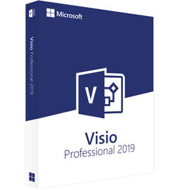 Levenvergunning Microsoft Visio Pro 2019, Mej. Visio Professional 2019 Volledige Versio
