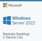 Windows Server 2022extern bureaublad-services Cal - 5 Apparaat Cal