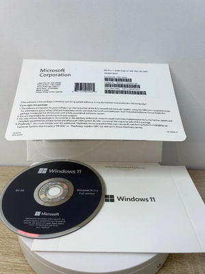 Windows 11 Pro DVD Pack 100% werkt met meertalige ondersteuning en snelle levering