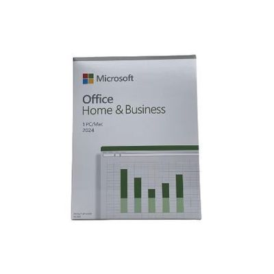 Office Home and Business 2024 Office HB 2021 Medialess Box Volledig pakket Binding Key Retail Box