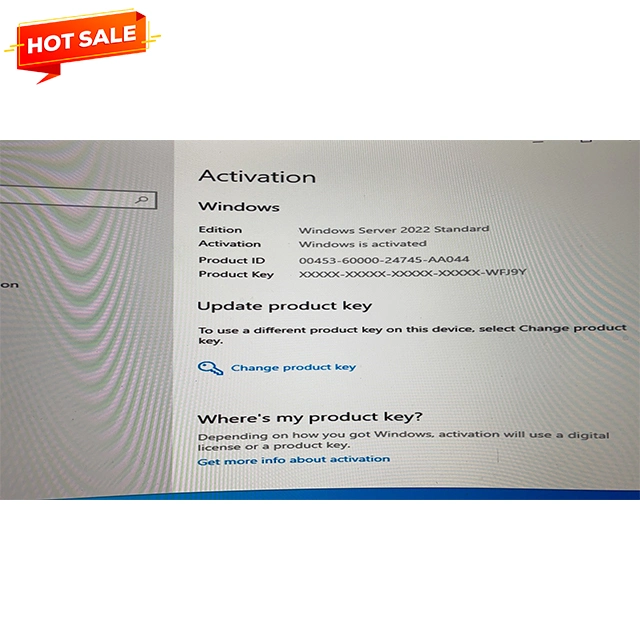 Hoog - kwaliteitswindows server 2022 standard/Datacenter-Winstserver 2022 de Productcodes van Norm/Datacenter